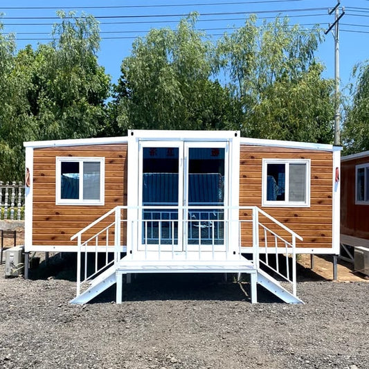 20FT - 40FT Prefabricated Container House with Steel Frame