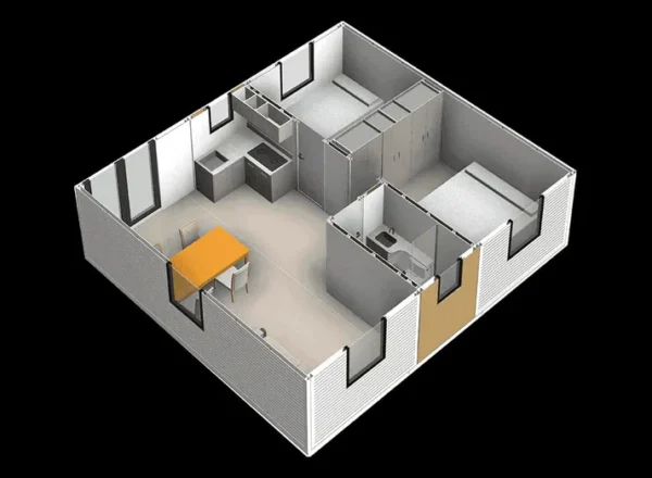 SmartSpace 20FT 2 Bedroom House — image 9